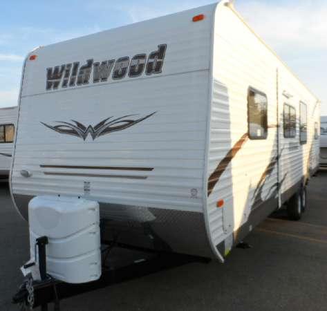 2012 Wildwood 31QBSS Travel Trailers