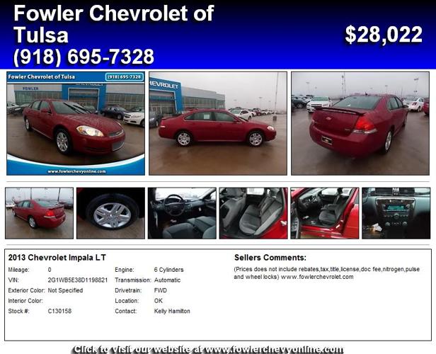 2013 Chevrolet Impala LT - Wont Last at this Price