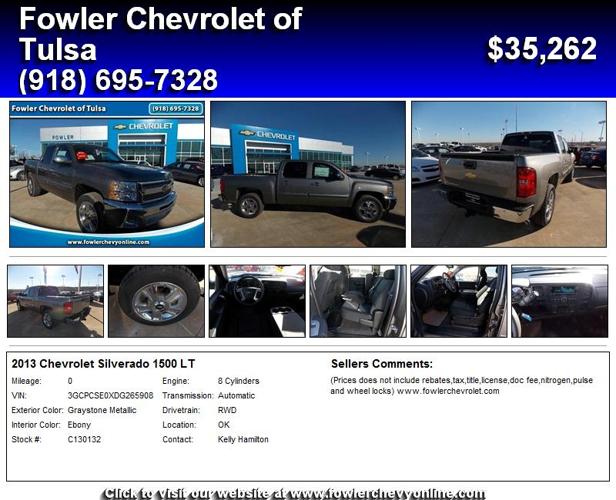 2013 Chevrolet Silverado 1500 LT - You will be Satisfied