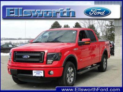 2013 Ford F150 FX4 Race Red in Ellsworth Wisconsin