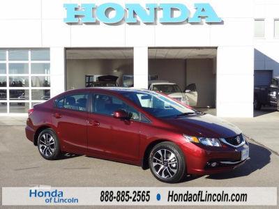 2013 Honda Civic EX-L Crimson Pearl in Lincoln Nebraska