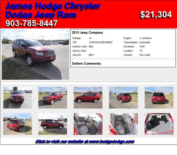 2013 Jeep Compass - Priced to Sell