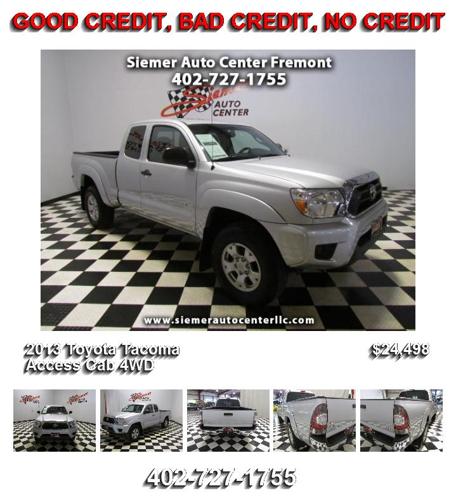 2013 Toyota Tacoma Access Cab 4WD - Great Deals On Used Cars