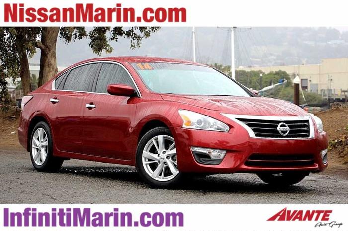 2014 Nissan Altima 2.5 SV 4D Sedan