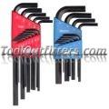 22 Piece Combination Short and Long Hex-L™ Hex Key Sets