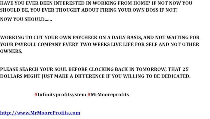 ?$25 To Join And Work From Home?