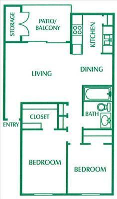 2 bedrooms - Mosswood Apartments is located at Victoria.
