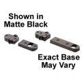 2 Piece Base Savage Short/Long Round Rear Black Matte