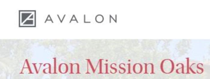 2br 2 bd/2 bath: Avalon Mission Oaks