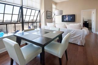 2br #709 Short Term Furnished Housing @ 600 Lofts Your Loft in the City ***As seen on TV*** 6 blocks from Convention Center