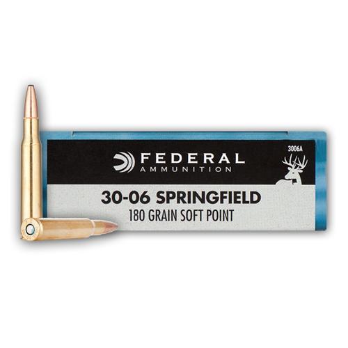 30-06 - 180 gr SP - Federal Power-Shok - 20 Rounds