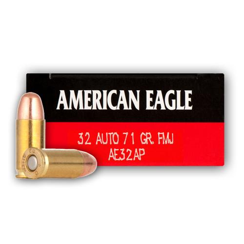 32 ACP - 71 gr FMJ - Federal American Eagle - 50 Rounds