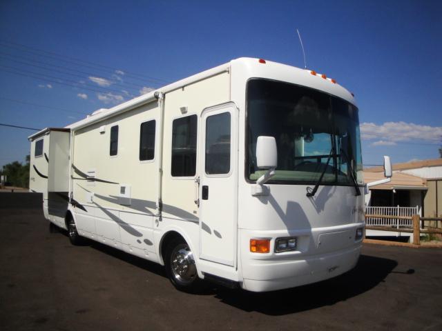 35 FT Class A Motor Home National Sea Breeze Bus DOUBLE SLIDE Diesel 5-Speed & Much More