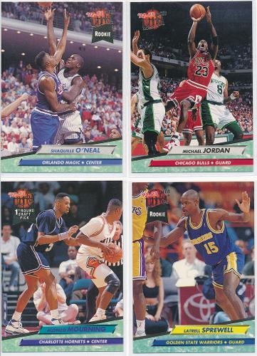 375 Card Set of 1992-93 Fleer Ultra Basketball Cards Series 1 & 2