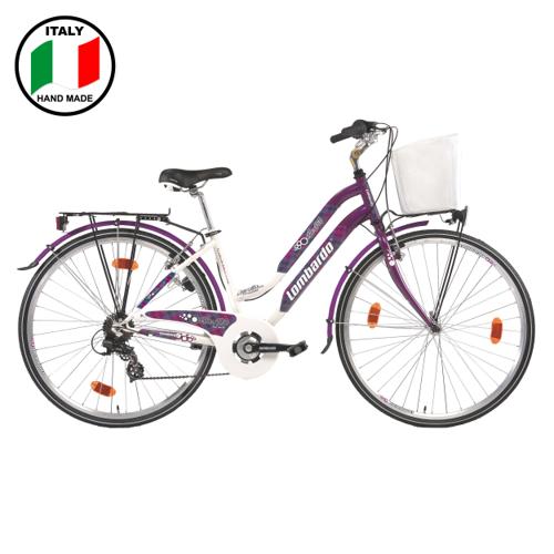 $399.99, Lombardo Ortler 100 28 inch Women's Bike- Purple and White