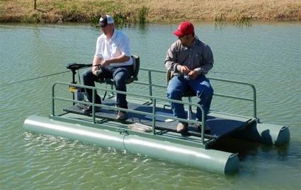 $3,374.95, 10 ft Two Person Pontoon Fishing Boat