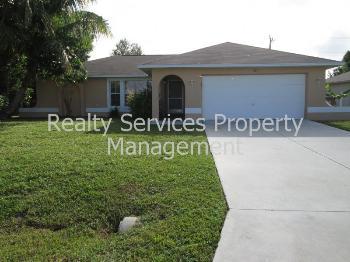 3br Single Family Rental Home In Cape Coral
