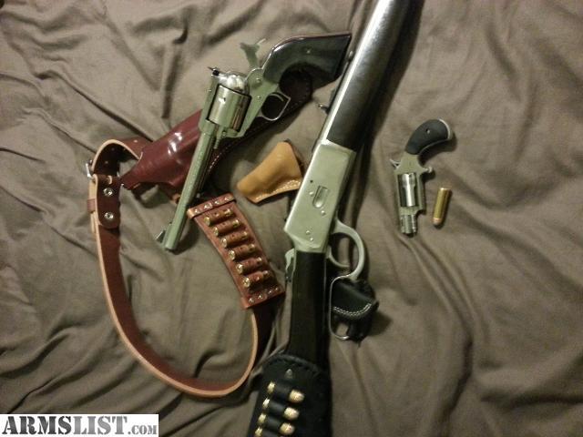 44mag Stainless Lever Action & NAA wasp