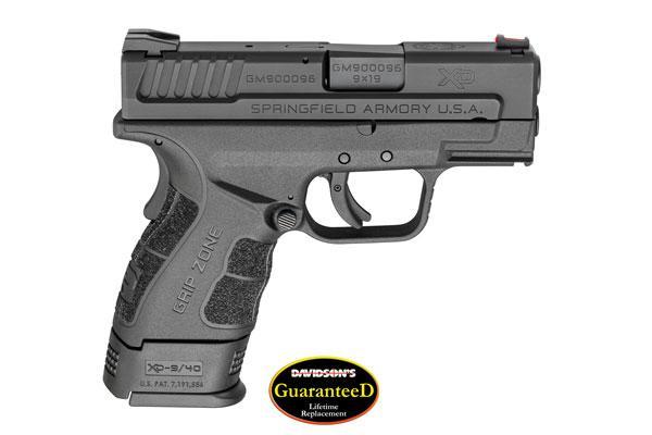 $499.99, Springfield Armory XDSC Mod2 w/ GripZone X-Treme Duty Sub Compact 9mm pistol BLACK 13rd & 16rd Mags