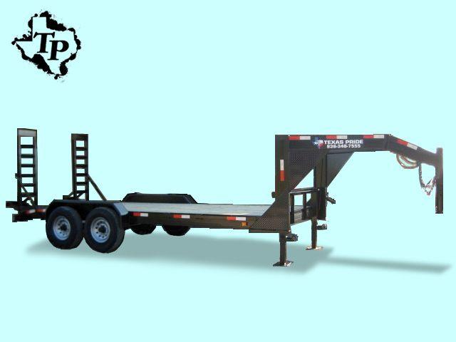 $4,094.02, 2012 7ftx20ft (18ft+2ft) low boy gooseneck flat bed equipment trailer 14,000lb gvwr Gn
