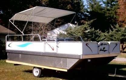 $4,299.95, 8 ft x 12 ft. Pontoon Boat Kit