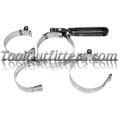 4 Piece Interchangeable Oil Filter Wrench Set