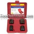 4 Piece Lug Nut Remover Impact Socket Set