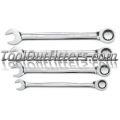 4 Piece Metric Combination Gearwrench Set
