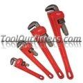 4 Piece Pipe Wrench Set