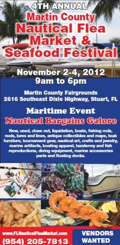 4th Annual Martin County Nautical Flea Market and Seafood Festival