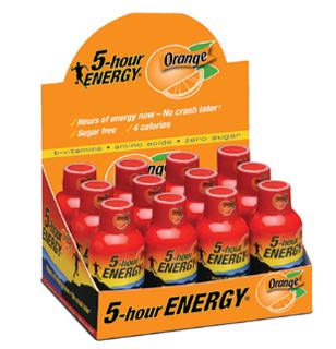 5-Hour Energy 318120 5-Hour Energy Drink Orange /12