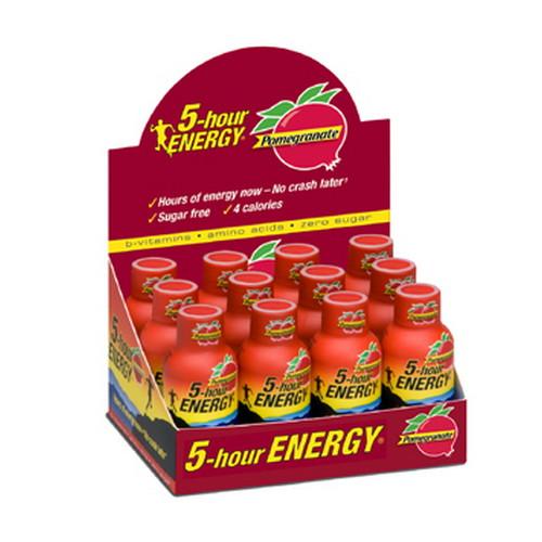 5-Hour Energy 818125 5-Hour Energy Drink Pomegranate /12
