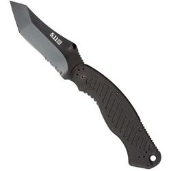 5.11 Tactical ARK Liner Lock Tanto Folding Knife - Combo Edge Tanto Blade