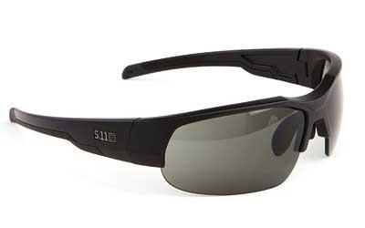 5.11 Tactical Deflect Sunglasses Blk Frame Universal Black 52015