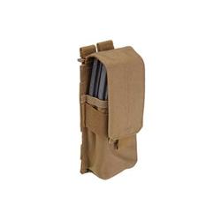 5.11 Tactical Stacked Single AR15 Magazine Pouch w/Cover FDE
