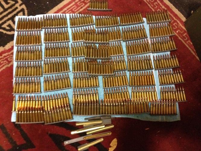 5.56 556 Ammo FMJ on stripper clips
