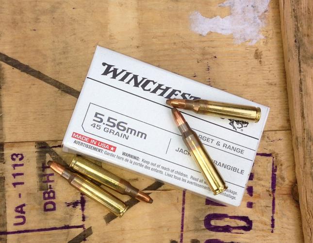 5.56mm 45 grain Frangible Winchester 100rds