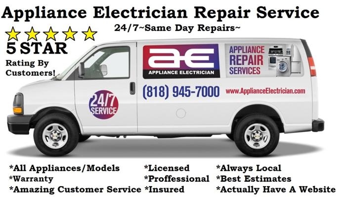 5 STAR Appliance Repair Service!