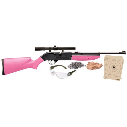 $65.99, CROSMAN 760PKT - Crosman Cro 760b Rifle Combo Pink 760PKT