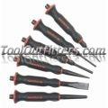 6 Piece Handguarded Punch and Chisel Set