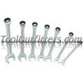 7 Piece Metric Ratcheting Wrench Set