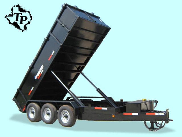 7ftx20ft bumper pull triple axle hydraulic dump trailer 21000lb gvwr dt-bp-7x20-21k- 3a cy008