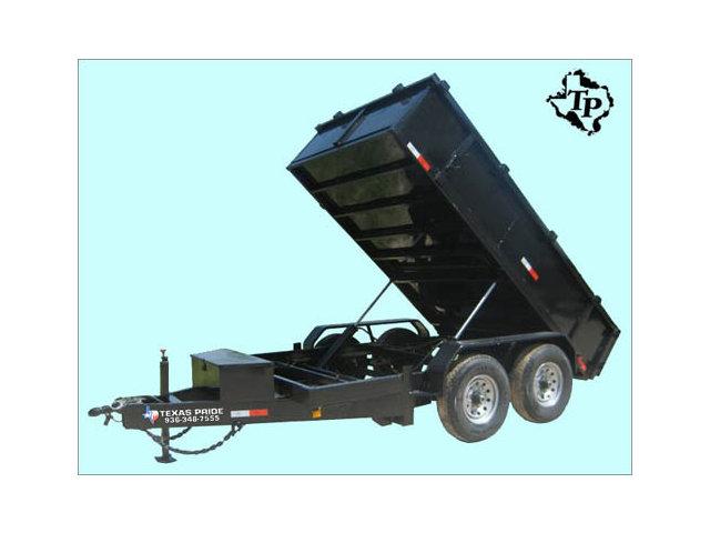7x14 dump trailer 16k gvwr + 24
