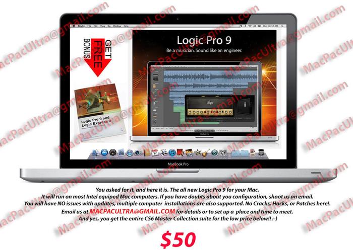Ω Σ Apple's Logic Studio for Mac - Full Version w/Content