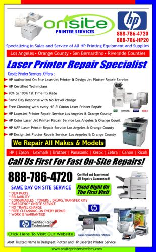 ( 8 8 8 ) 7 8 6 ? 4 7 2 0 Your BROKEN Printers = All Fixed Here!