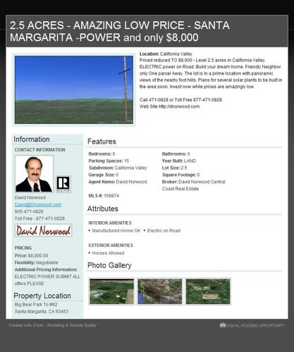 8br 2.5 Acres - Amazing Low Price --Power and only 8000