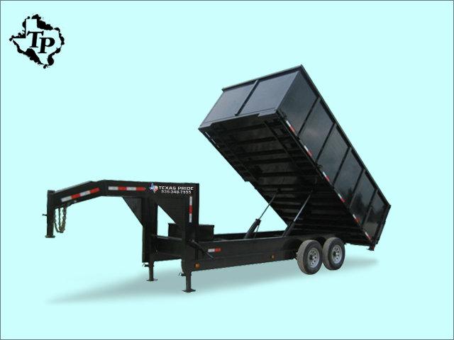 8x16 dump trailer 16k gvwr w 24\ 8x16x2dt16kgn 8x16x2dt16kgn please call