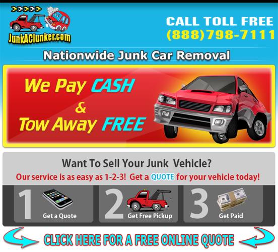 █ Junk Car Removal For INSTANT CASH Now! Free Quote And Towing
