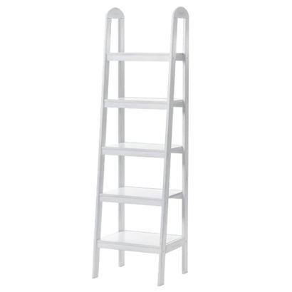 ▷▷ Book case: Madison Loop Ladder Bookshelf - Antique White For Sales