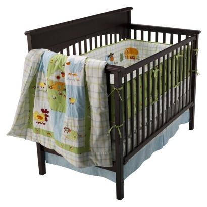 ▷ Living Textiles Baby Little Farm 4-pc. Crib Set For Sales